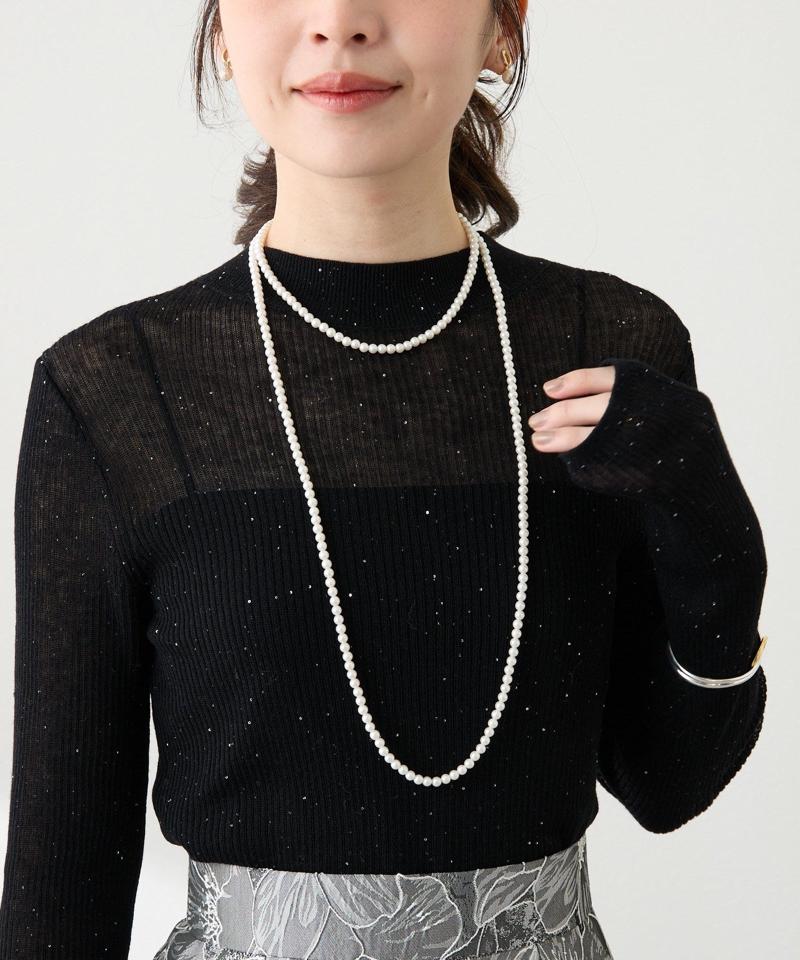 【追加オーダー決定！】パールロングネックレス