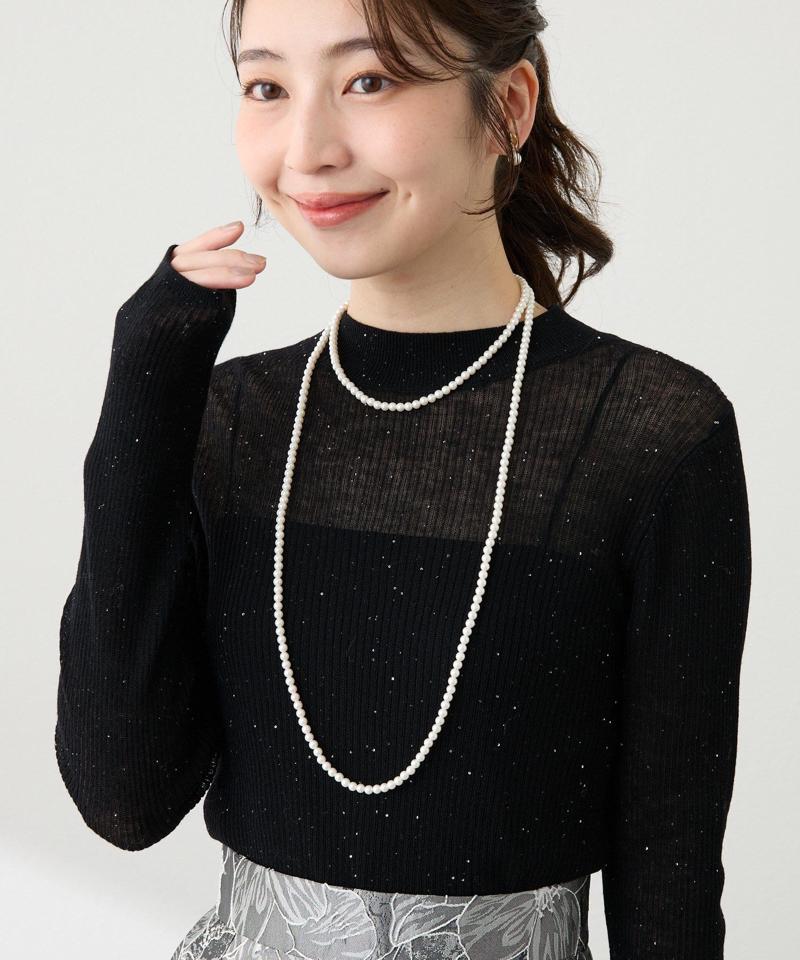 【追加オーダー決定！】パールロングネックレス