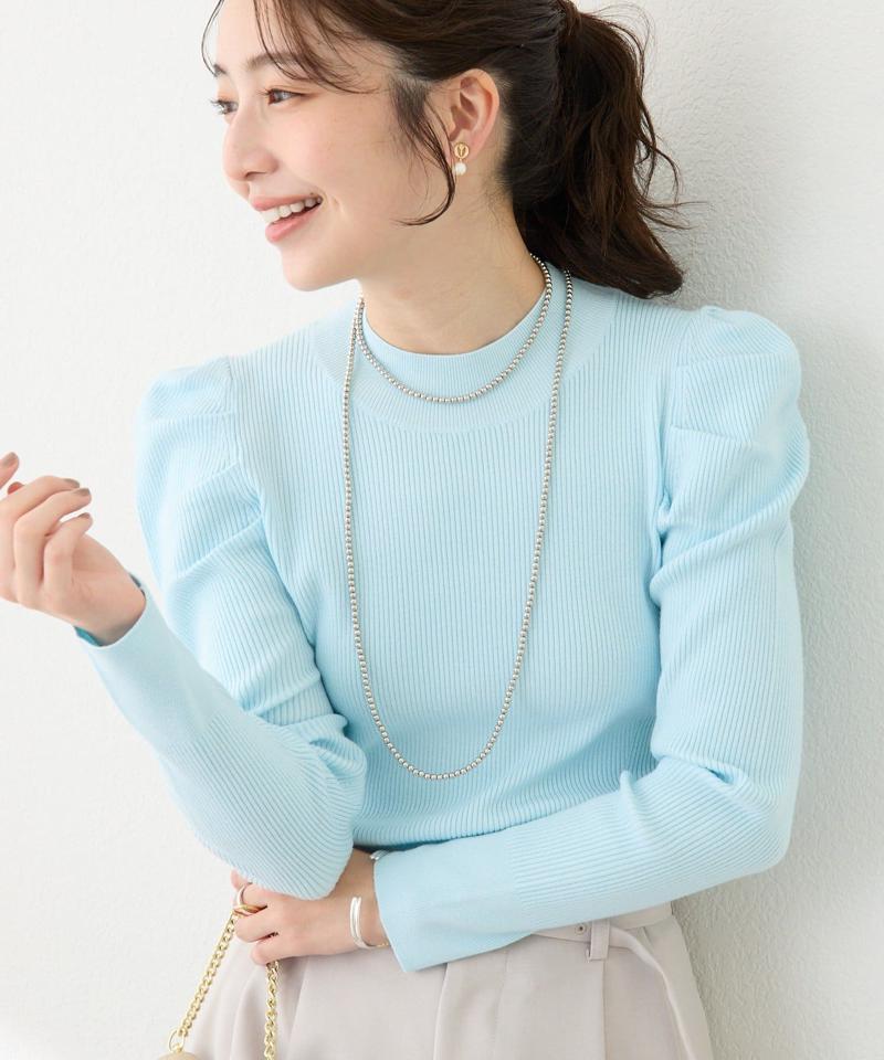 【再入荷・人気アイテム】メタルボールロングネックレス