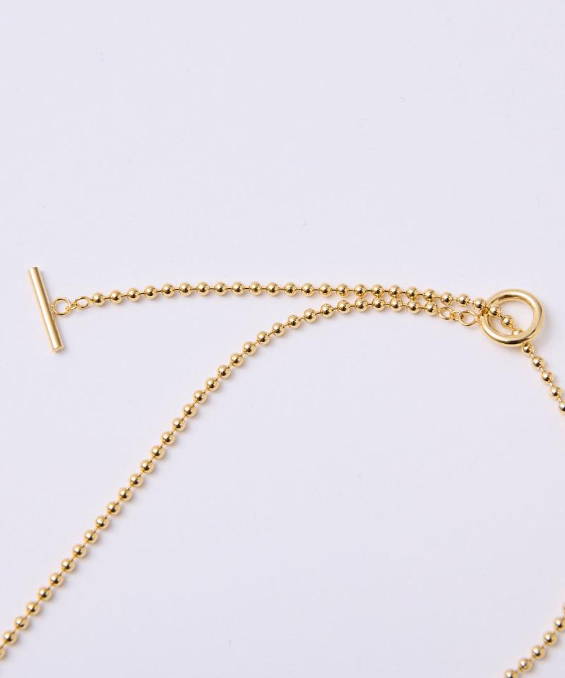 2.4mmボールチェーンネックレス