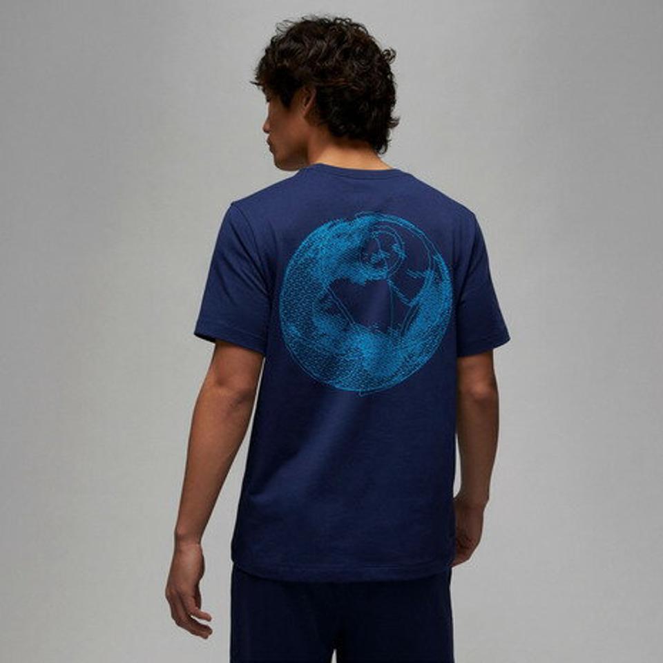 ジョーダン(JORDAN)(メンズ)バスケットボールウェア ドライフィット グラフィック Tシャツ DX9602-410