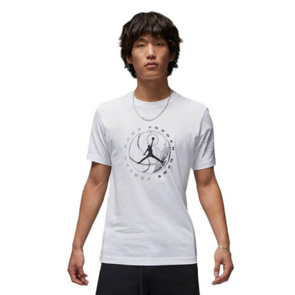 ジョーダン（JORDAN）（メンズ）バスケットボールウェア ドライフィット グラフィック Tシャツ DX9602-100