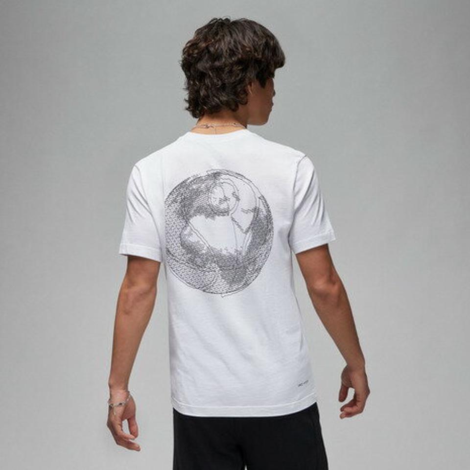 ジョーダン（JORDAN）（メンズ）バスケットボールウェア ドライフィット グラフィック Tシャツ DX9602-100