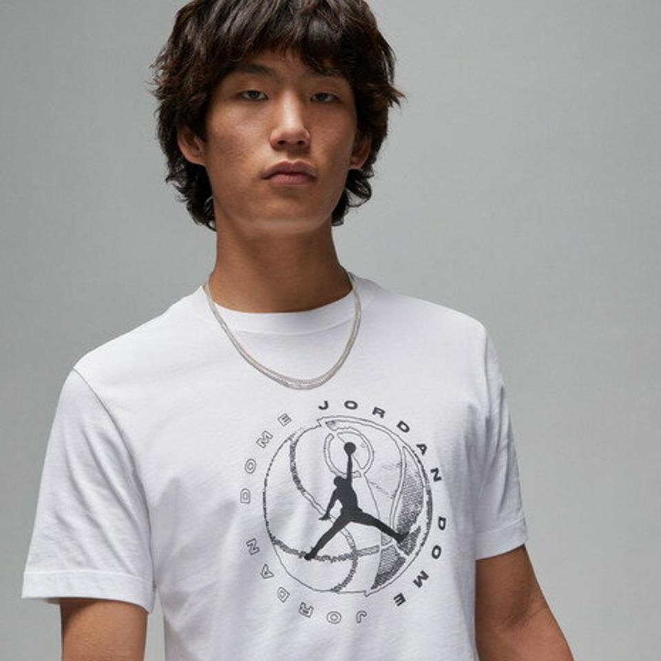 ジョーダン（JORDAN）（メンズ）バスケットボールウェア ドライフィット グラフィック Tシャツ DX9602-100