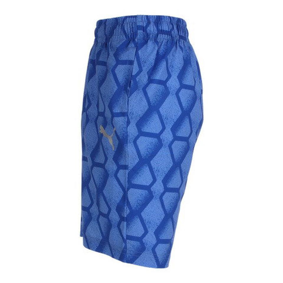 プーマ（PUMA）（キッズ）ACTIVE SPORTS ウーブン AOP ショーツ 675778 92 BLU