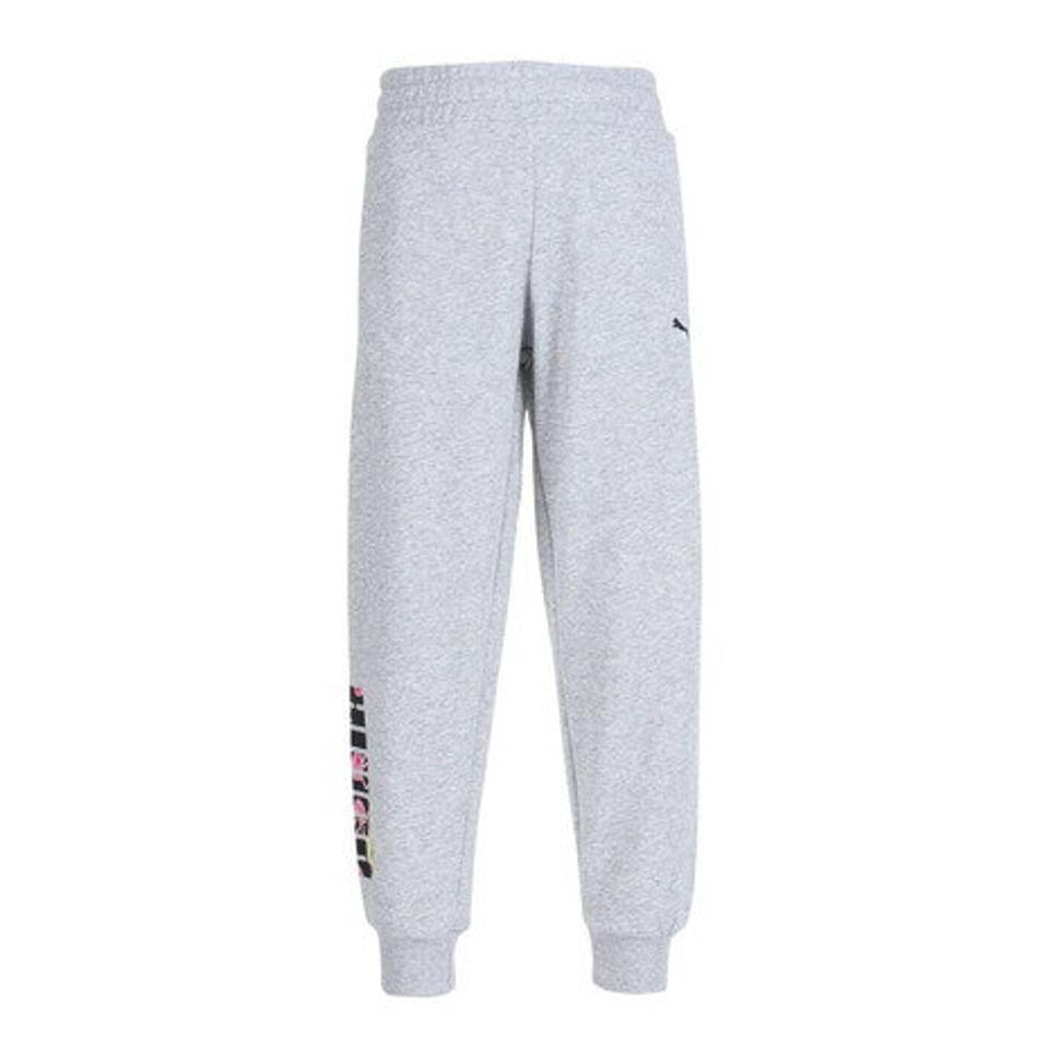 プーマ（PUMA）（キッズ）スポンジ・ボブ スウェットパンツ 675865 04 LGRY