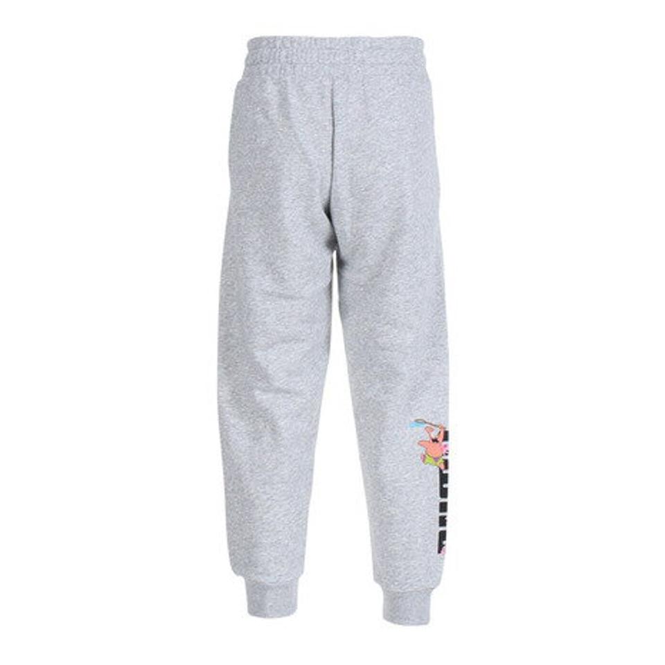 プーマ（PUMA）（キッズ）スポンジ・ボブ スウェットパンツ 675865 04 LGRY