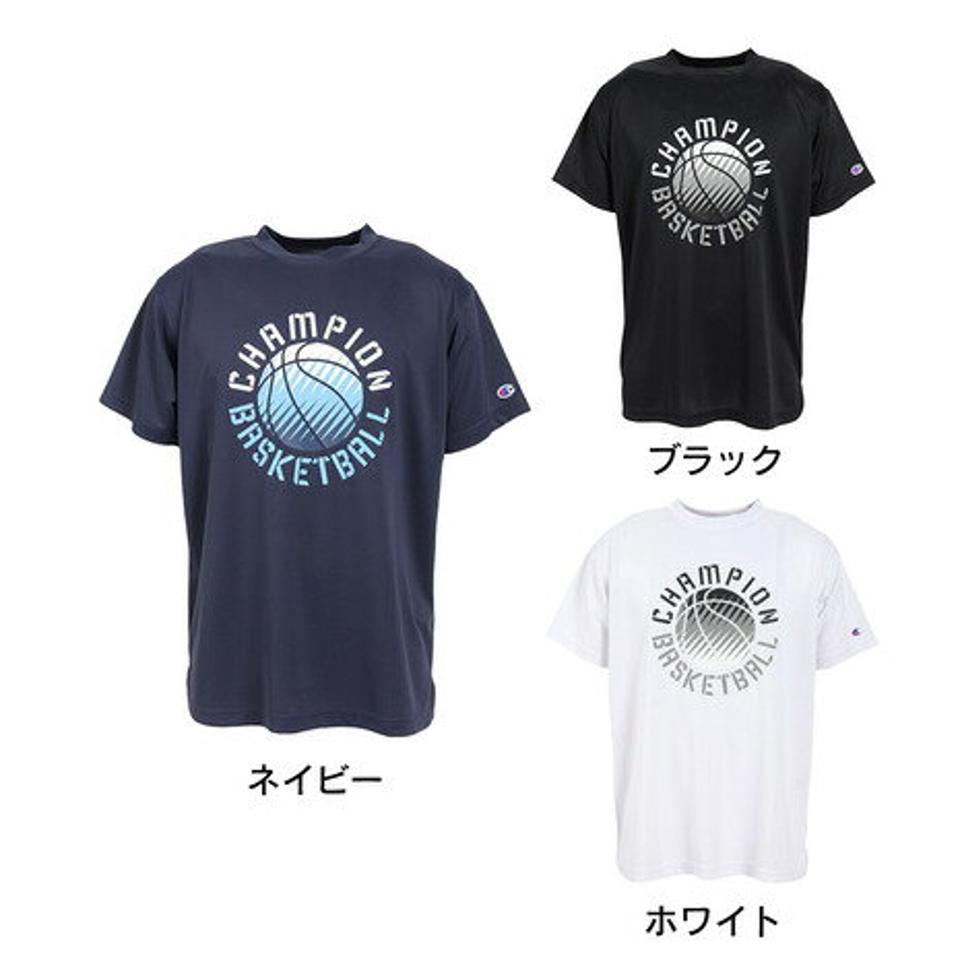 チャンピオン(CHAMPION)(メンズ)バスケットボールウェア ショートスリーブTシャツ C3-XB312
