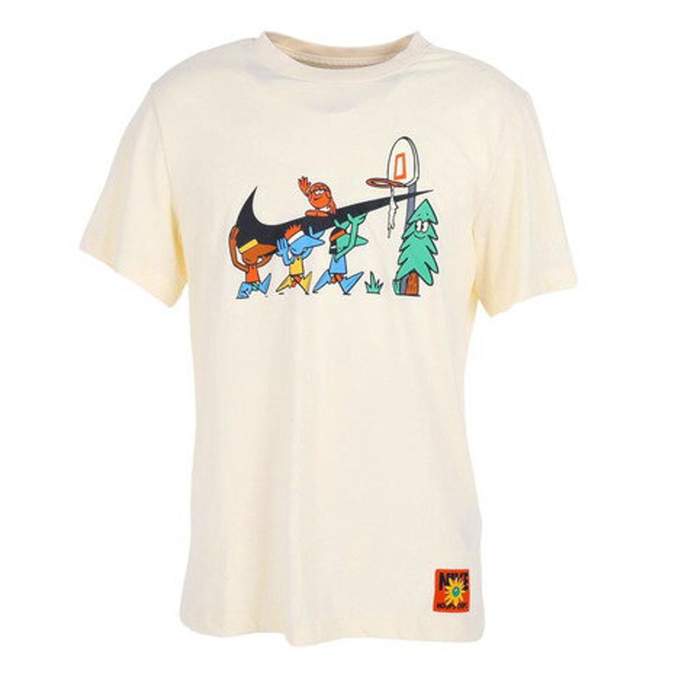 ナイキ(NIKE)(メンズ)バスケットボールウェア ドライフィット スウッシュ 1 半袖Tシャツ FD0068-113