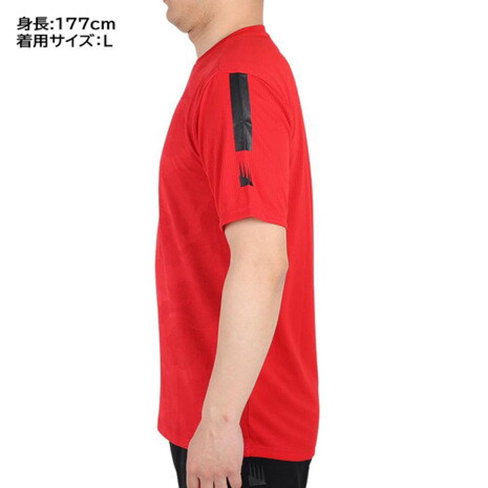 ニューバランス（new balance）（メンズ）サッカーウェア トレーニングマッチ ショートスリーブシャツ AMT35200RD