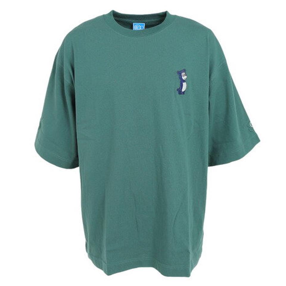 オーシャンパシフィック（Ocean Pacific）（メンズ）半袖Tシャツ メンズ ワンポイント 刺繍Tシャツ 513509GRN