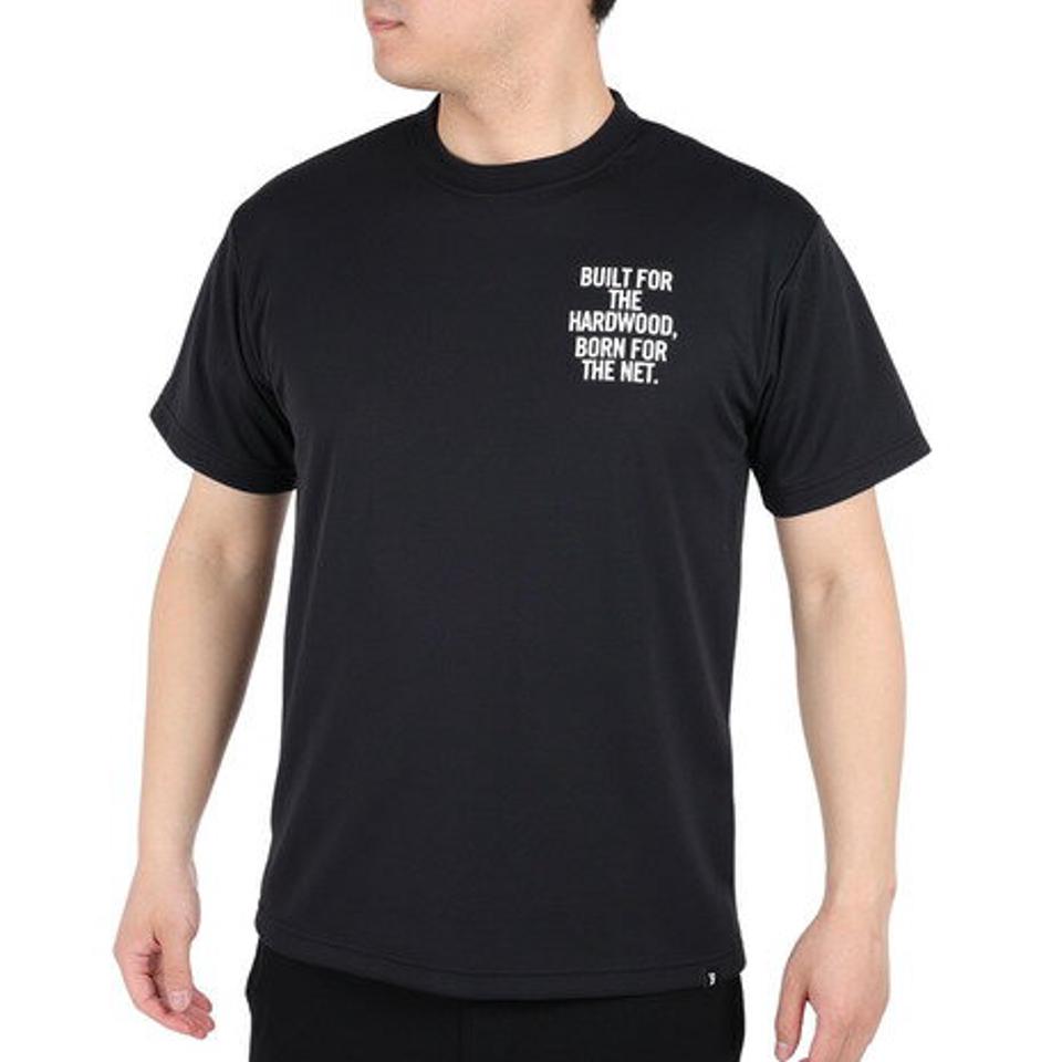 スポルディング（SPALDING）（メンズ）バスケットボールウェア UVカット Tシャツ デジタルコラージュバックプリント SMT23012