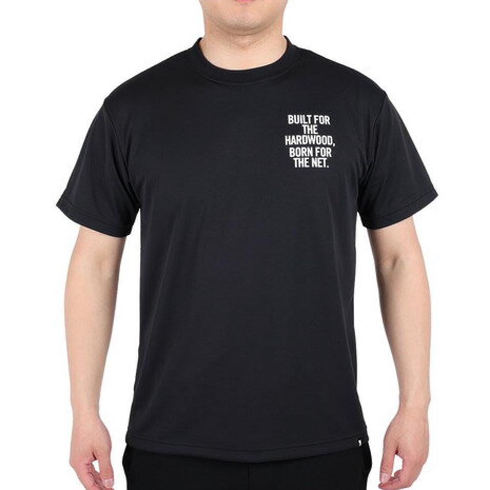 スポルディング（SPALDING）（メンズ）バスケットボールウェア UVカット Tシャツ デジタルコラージュバックプリント SMT23012