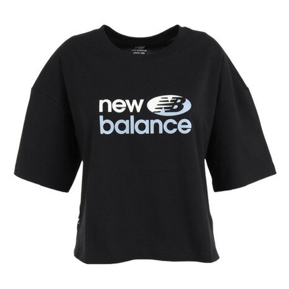 ニューバランス(new balance)(レディース)半袖Tシャツ レディース グラフィック ボクシー WT31510