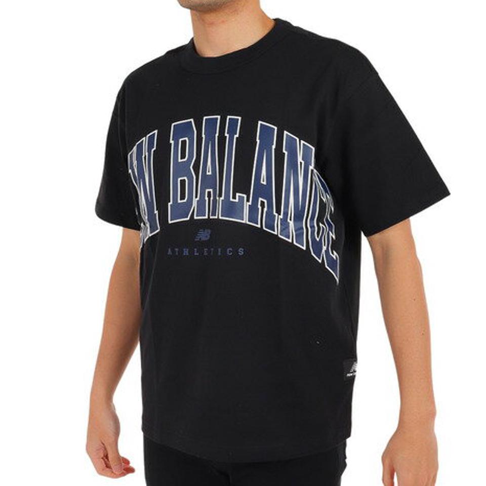 ニューバランス（new balance）（メンズ）Tシャツ メンズ 半袖 Athletics Warped クラシックス UT31551