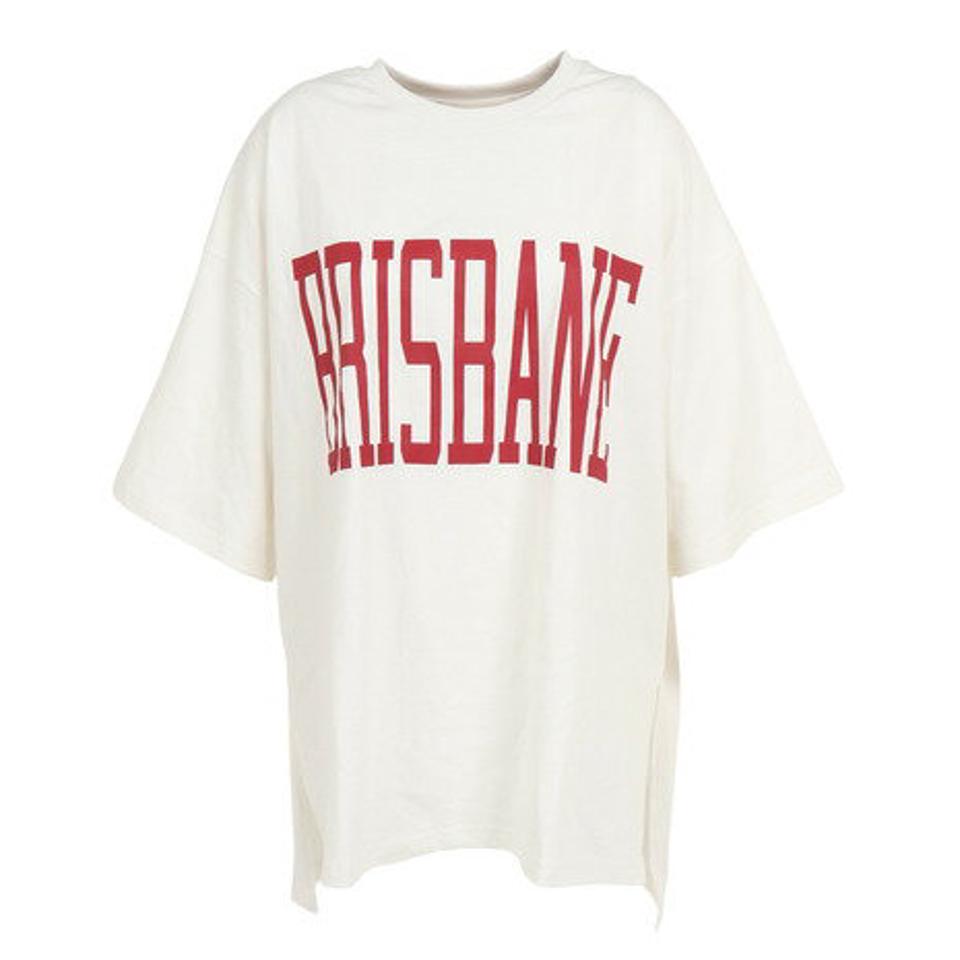 Strawberry Vally(レディース)半袖Tシャツ レディース デカロゴプリントBIG 32800656-OFF