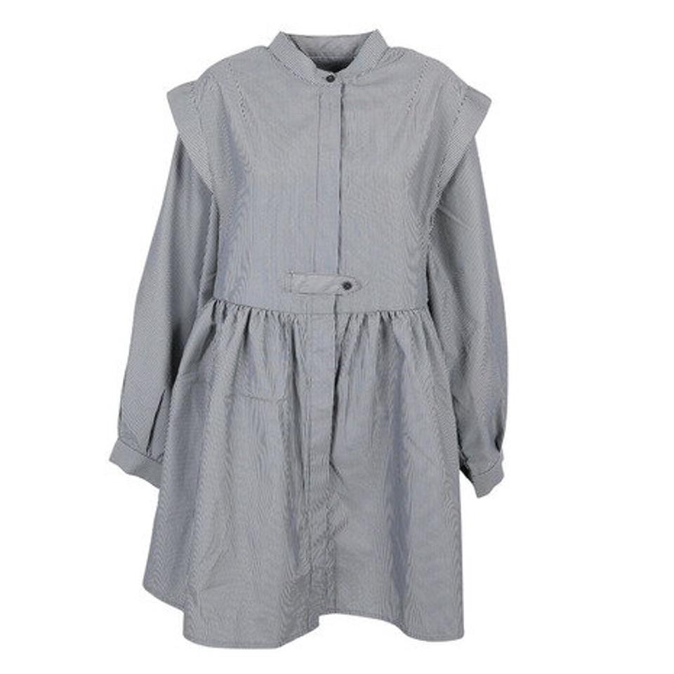 【20％OFFクーポン対象！4/5まで】その他ブランド（OTHER BRAND）（レディース）バンドカラーシャツジャケット 31800602-BLKOFF