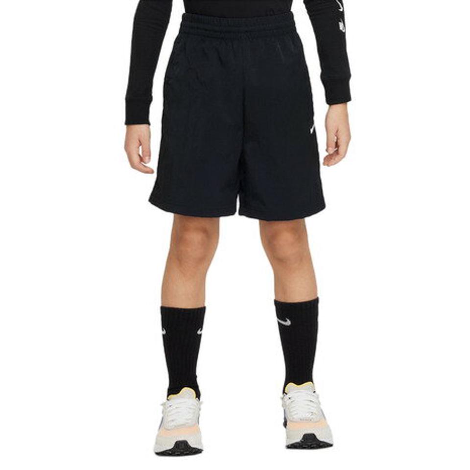ナイキ（NIKE）（キッズ）ショートパンツ キッズ アウトドア プレー ウーブン FB1327-010 ブラック