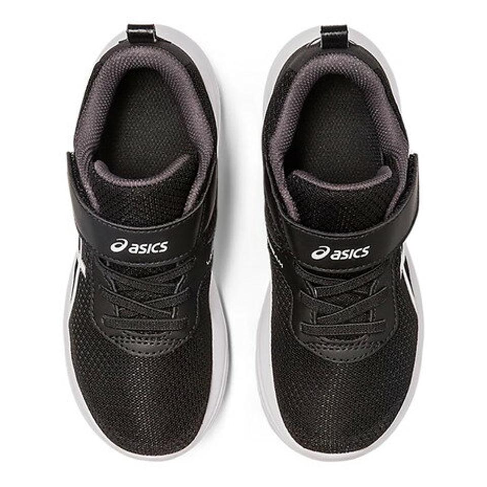 【7/5 24h限定 エントリー＆対象3店舗買い回りで最大P10倍！】アシックス（ASICS）（キッズ）ジュニアスポーツシューズ レーザービーム LAZERBEAM MJ-MG ブラック 1154A147.001 スニーカー ベルクロ ベルト付き 消臭