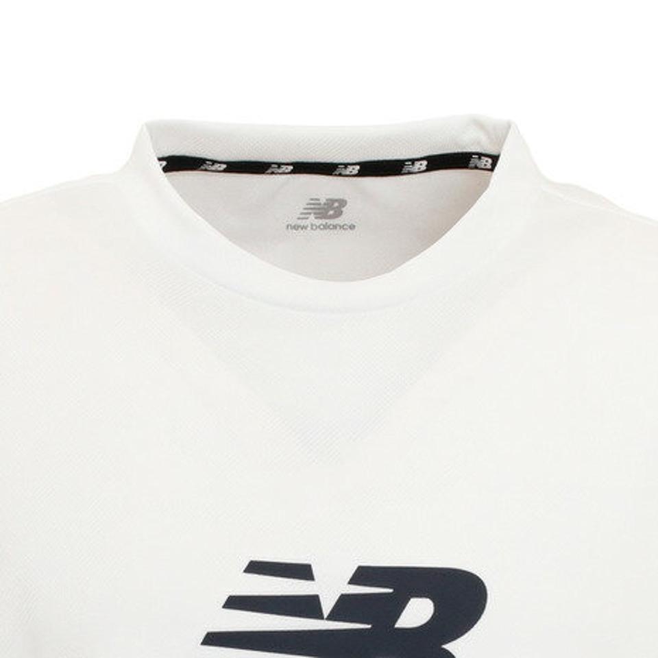 ニューバランス（new balance）（メンズ）サッカー ウェア メンズ 半袖 Tシャツ ロゴ ショートスリーブ JMTT0102WT