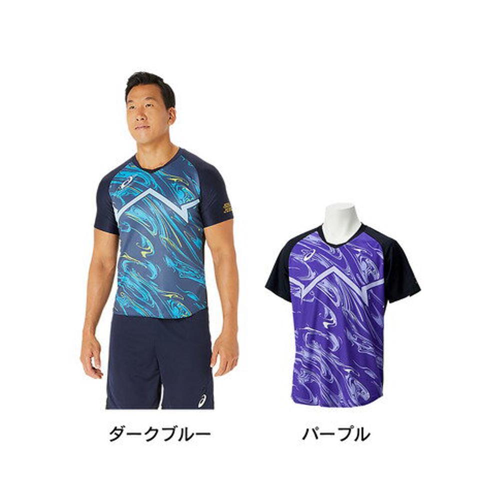 アシックス（ASICS）（メンズ）バレーボールウェア クールグラフィック半袖シャツ 2051A324