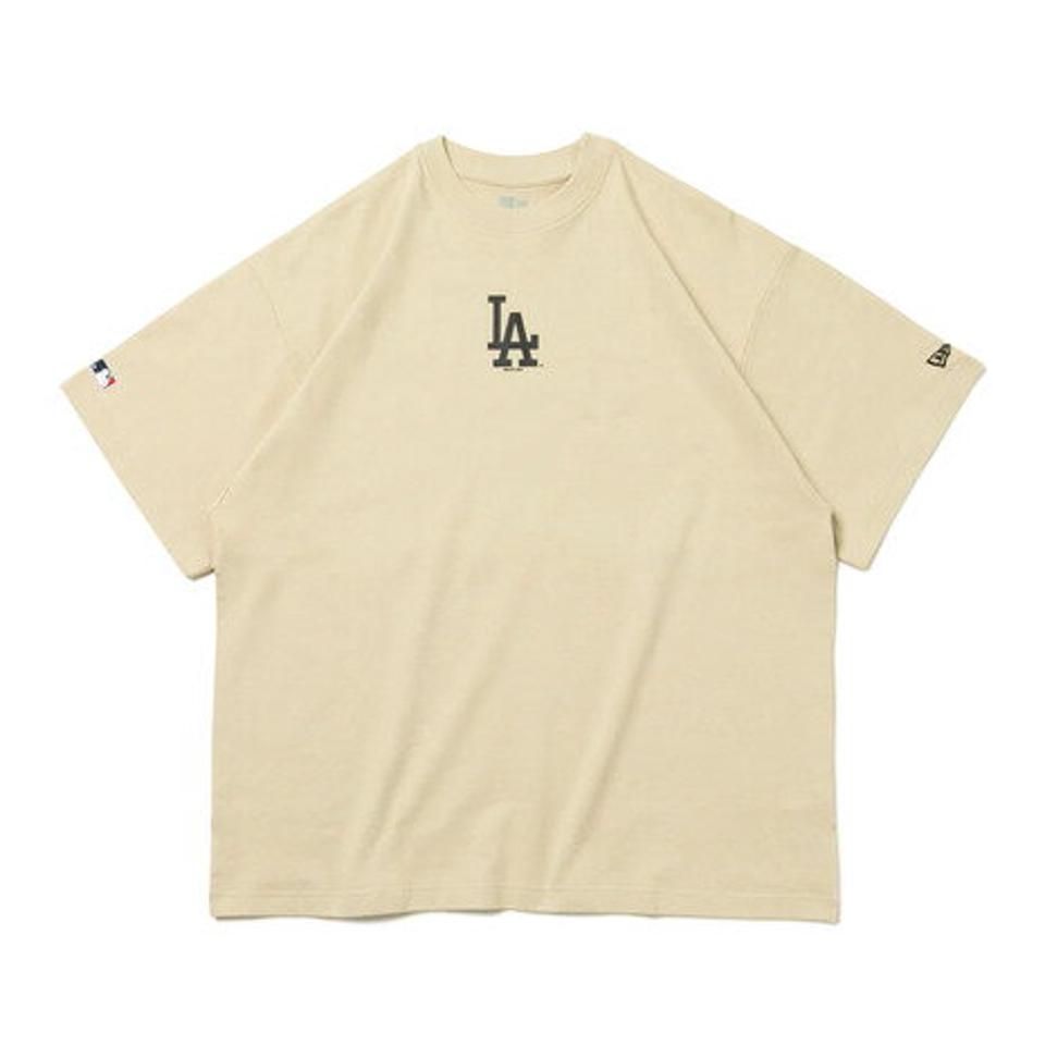 【スポーツデー エントリーでP5倍！4/3 9:59迄】ニューエラ（NEW ERA）（メンズ）半袖 オーバーサイズド ドロップショルダー コットン Tシャツ MLB Apparel ロサンゼルス・ドジャース 13516731