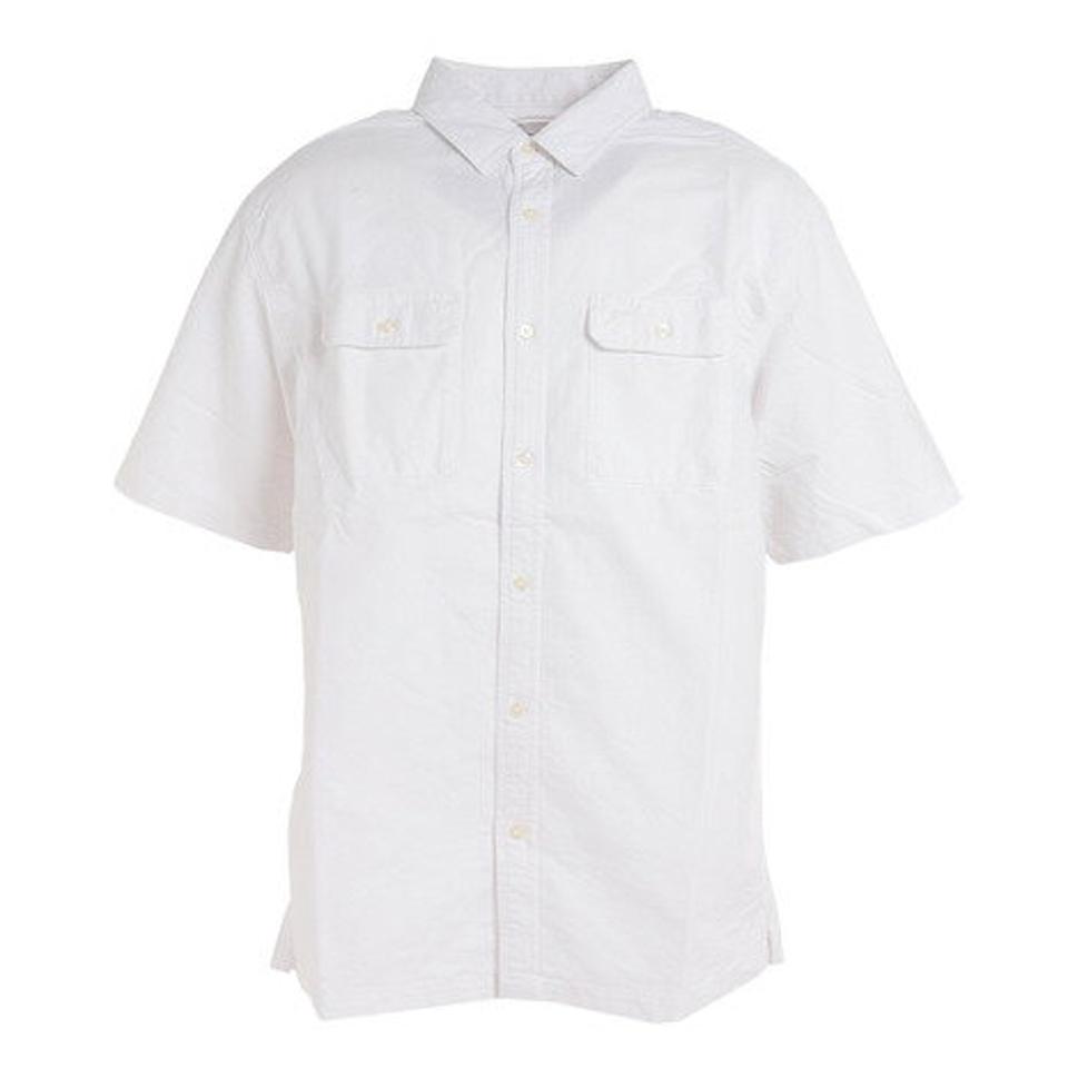 エルケクス（ELKEX）（メンズ）半袖シャツ メンズ MERANGEOX EKM3S10002 WHT
