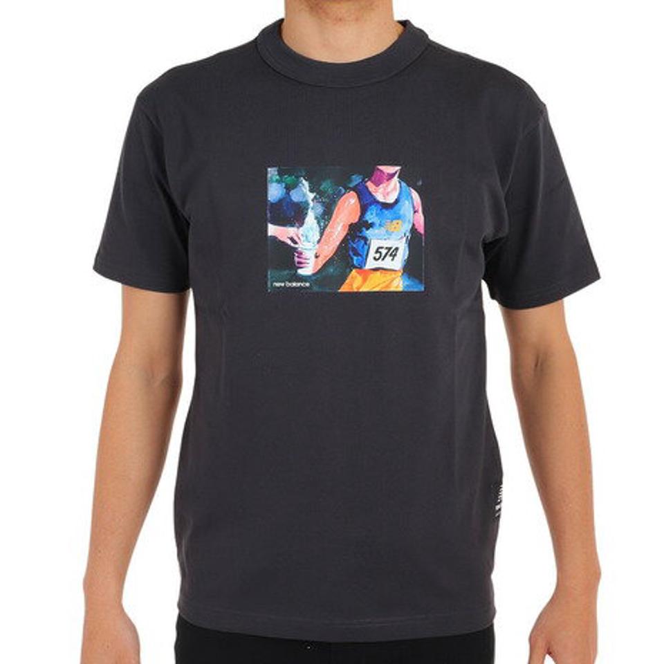 ニューバランス（new balance）（メンズ）Tシャツ メンズ 半袖 Jacob Rochester MT31550PHM