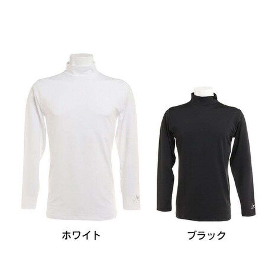 クランク（CLUNK）（メンズ）ゴルフウェア インナー 接触冷感 抗菌防臭 ハイネック 長袖アンダーシャツ CL5MTU01
