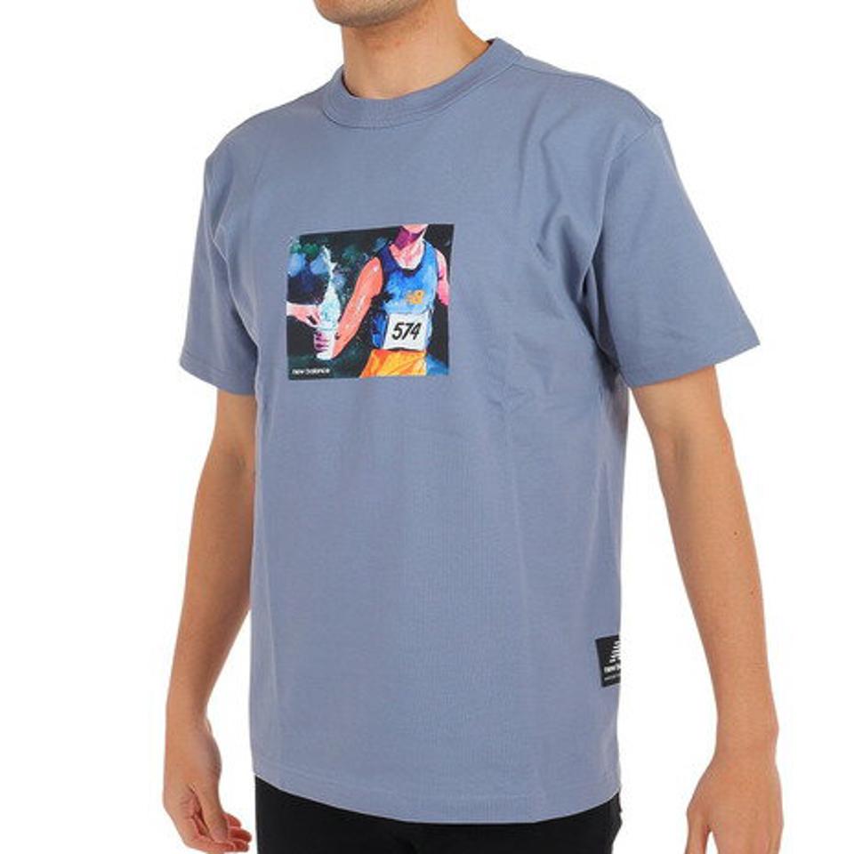 ニューバランス（new balance）（メンズ）Tシャツ メンズ 半袖 Jacob Rochester MT31550