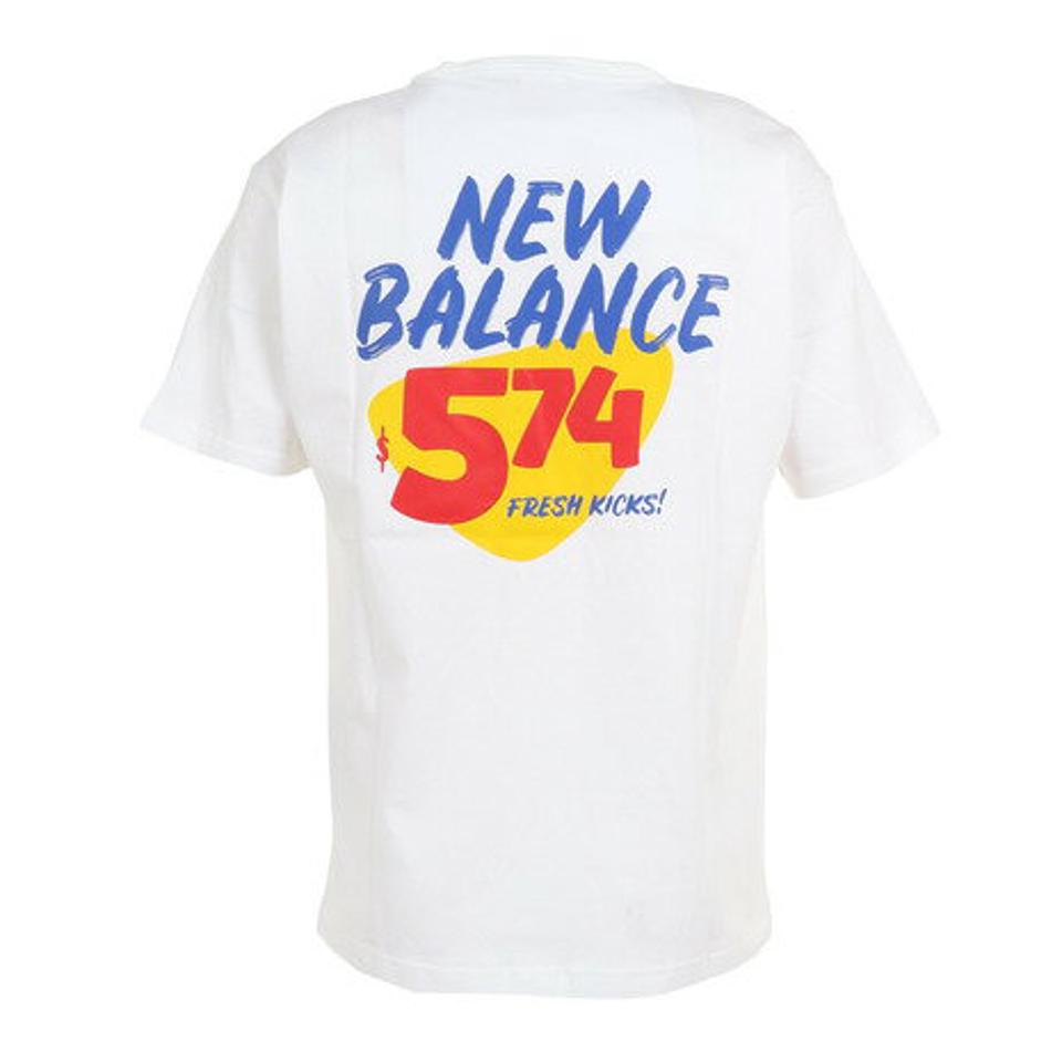 ニューバランス（new balance）（メンズ）半袖Tシャツ メンズ Essentials 574 MT31523WT