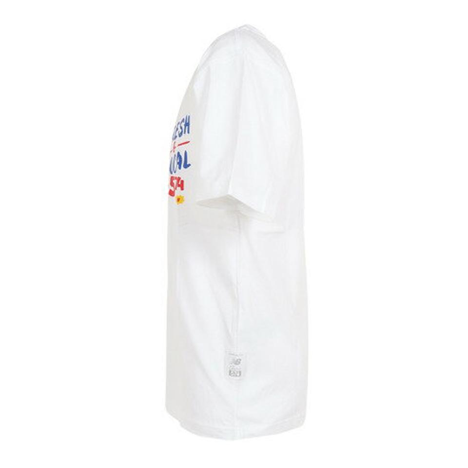 【スポーツデー エントリーでP5倍！4/3 9:59迄】ニューバランス（new balance）（メンズ）Essentials 574 半袖Tシャツ MT31521WT