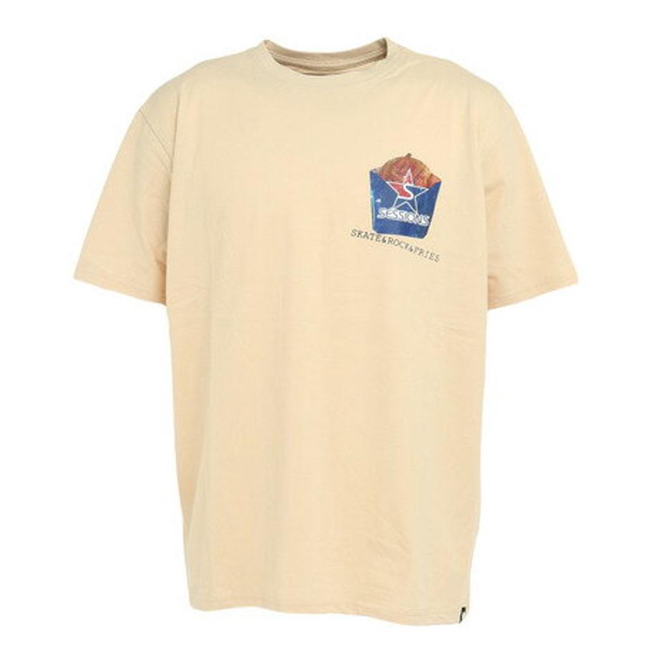 セッションズ（SESSIONS）（メンズ）半袖シャツ メンズ FRIES BOX 237193 YEL