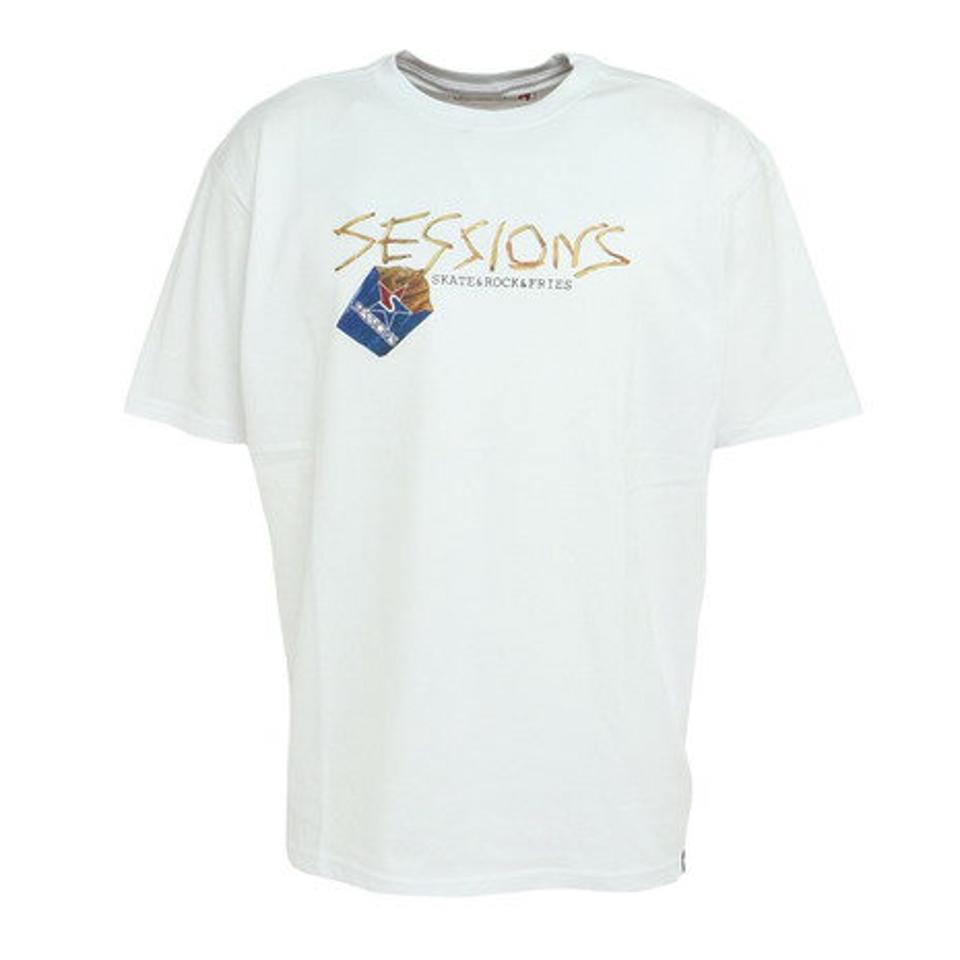 セッションズ（SESSIONS）（メンズ）半袖シャツ メンズ FRENCH FRIES 237191 WHT