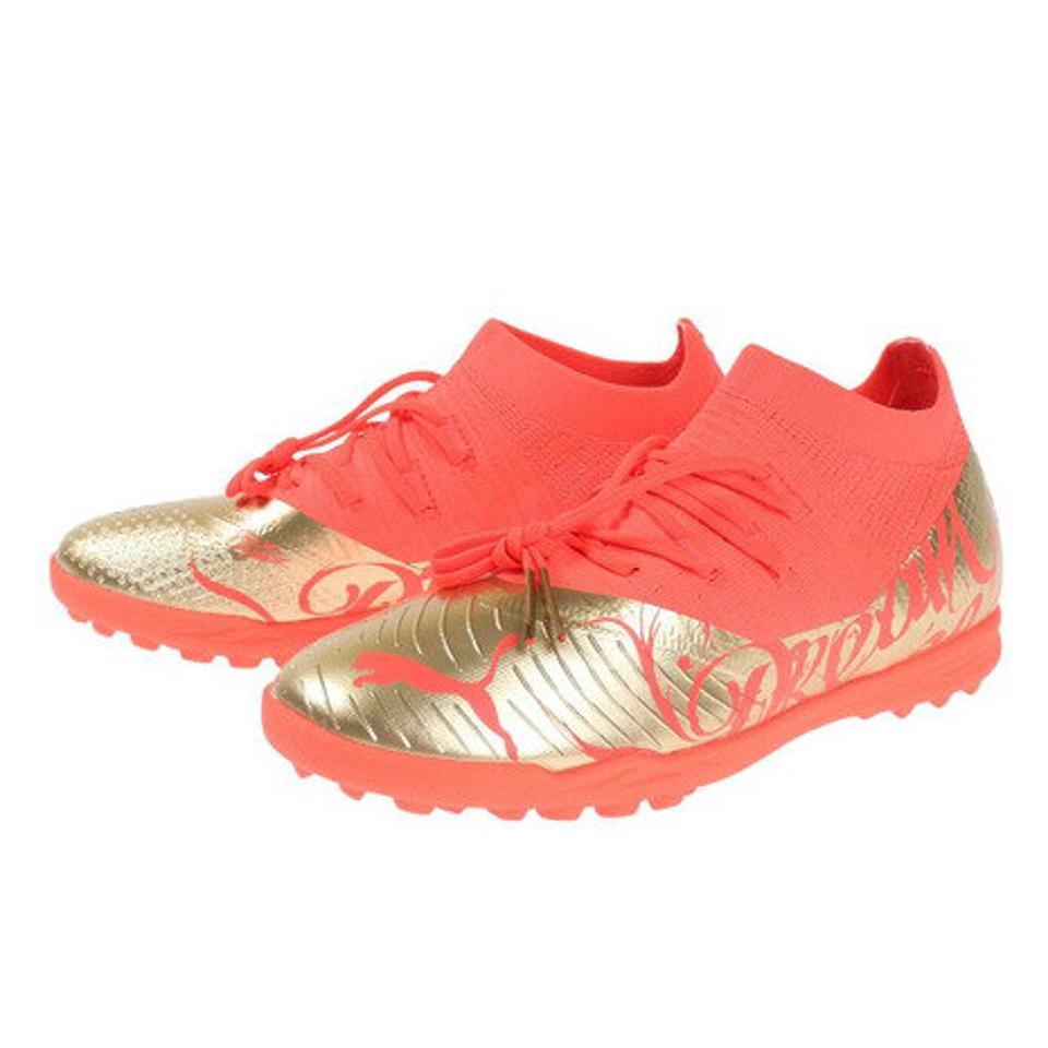 【6/5 24h限定 エントリー＆対象4店舗買い回りで最大P10倍！】プーマ（PUMA）（キッズ）ジュニアサッカートレーニングシューズ ターフグラウンド用 フューチャーZ3.4NJRTTJR 10710801