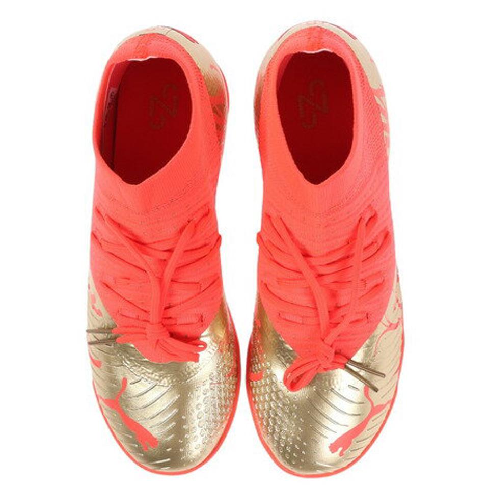【6/5 24h限定 エントリー＆対象4店舗買い回りで最大P10倍！】プーマ（PUMA）（キッズ）ジュニアサッカートレーニングシューズ ターフグラウンド用 フューチャーZ3.4NJRTTJR 10710801