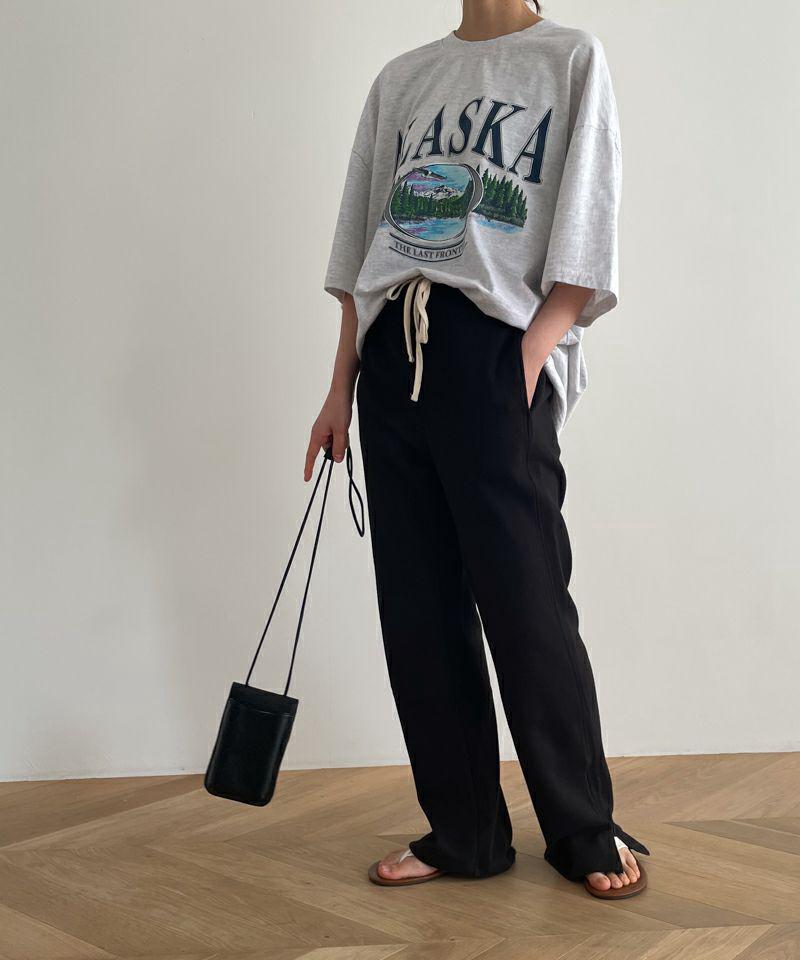 【ユニセックス】El mar(エルマール)"ALASKA"半袖Tシャツ