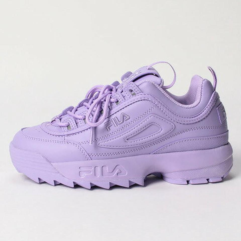 フィラ（FILA）（レディース）カジュアルシューズ ディスラプター2 ストリート USS23029 スニーカー 厚底 タウン 日常履き デイリーユース