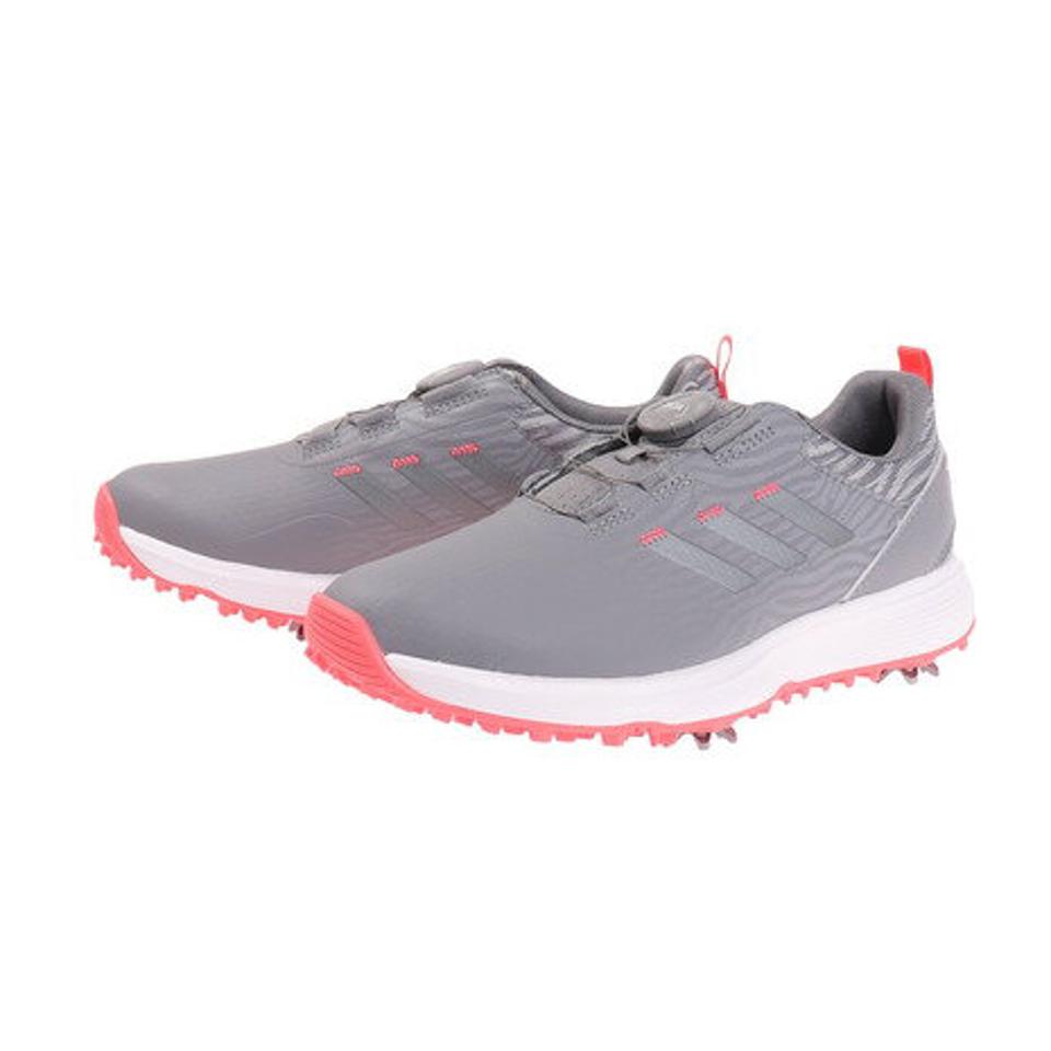 アディダス（adidas）（レディース）ゴルフシューズ S2G ボア GV9779GY/TB