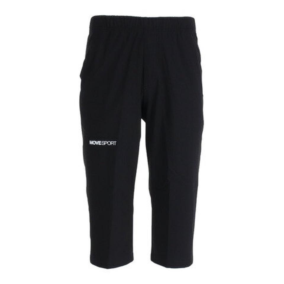 【10%OFFクーポン対象!9/21まで】デサント(DESCENTE)(メンズ)パンツ メンズ AIRY TRANSFER クロップドパンツ DX-C2445 BK