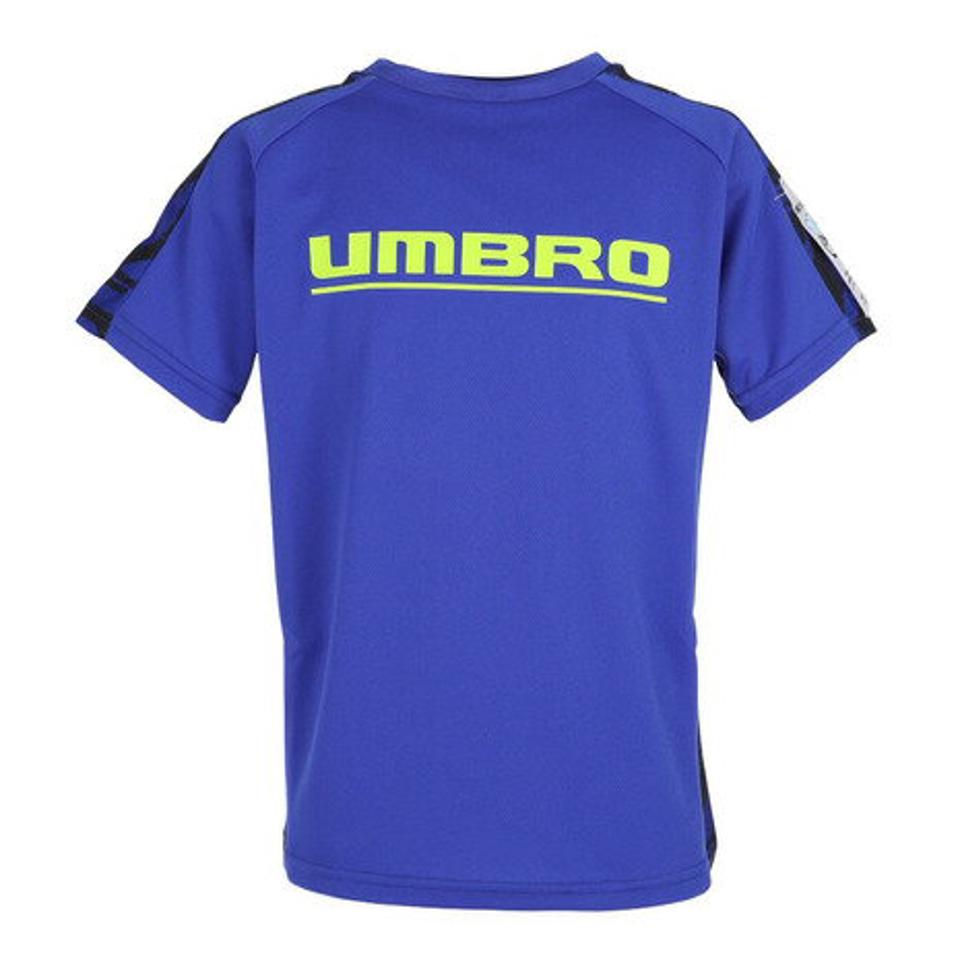 アンブロ（UMBRO）（キッズ）サッカーウェア ジュニア はじめてプラクティスシャツ UUJVJA54 BLU