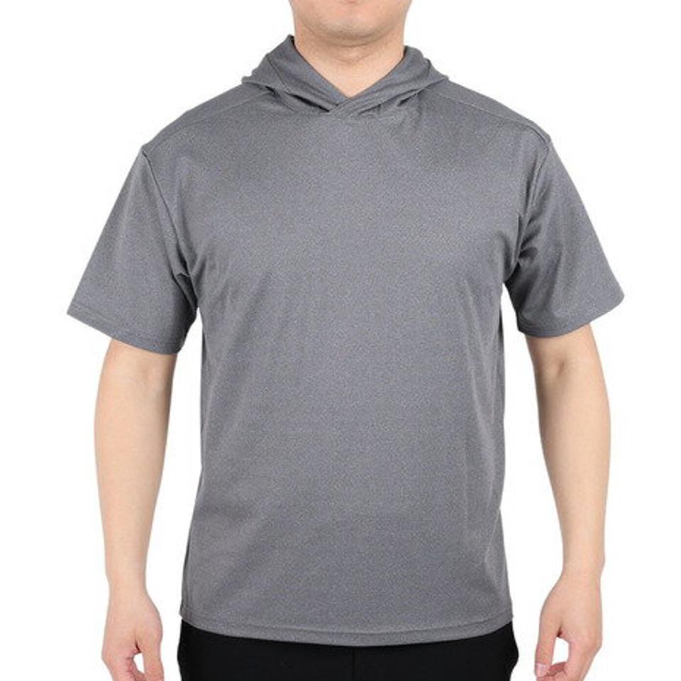 ジローム（GIRAUDM）（メンズ）半袖シャツ メンズ reraxing プルオーバー パーカー CT3S0007-TR863-GRCD MGRY