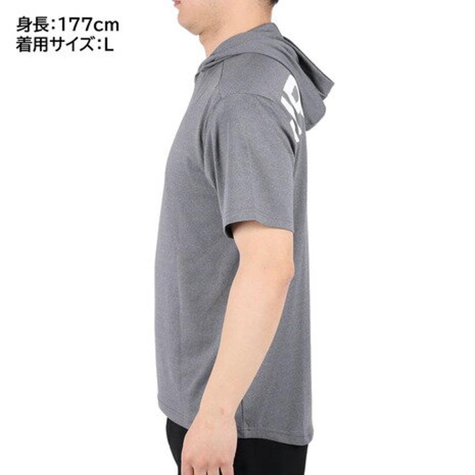 ジローム（GIRAUDM）（メンズ）半袖シャツ メンズ reraxing プルオーバー パーカー CT3S0007-TR863-GRCD MGRY