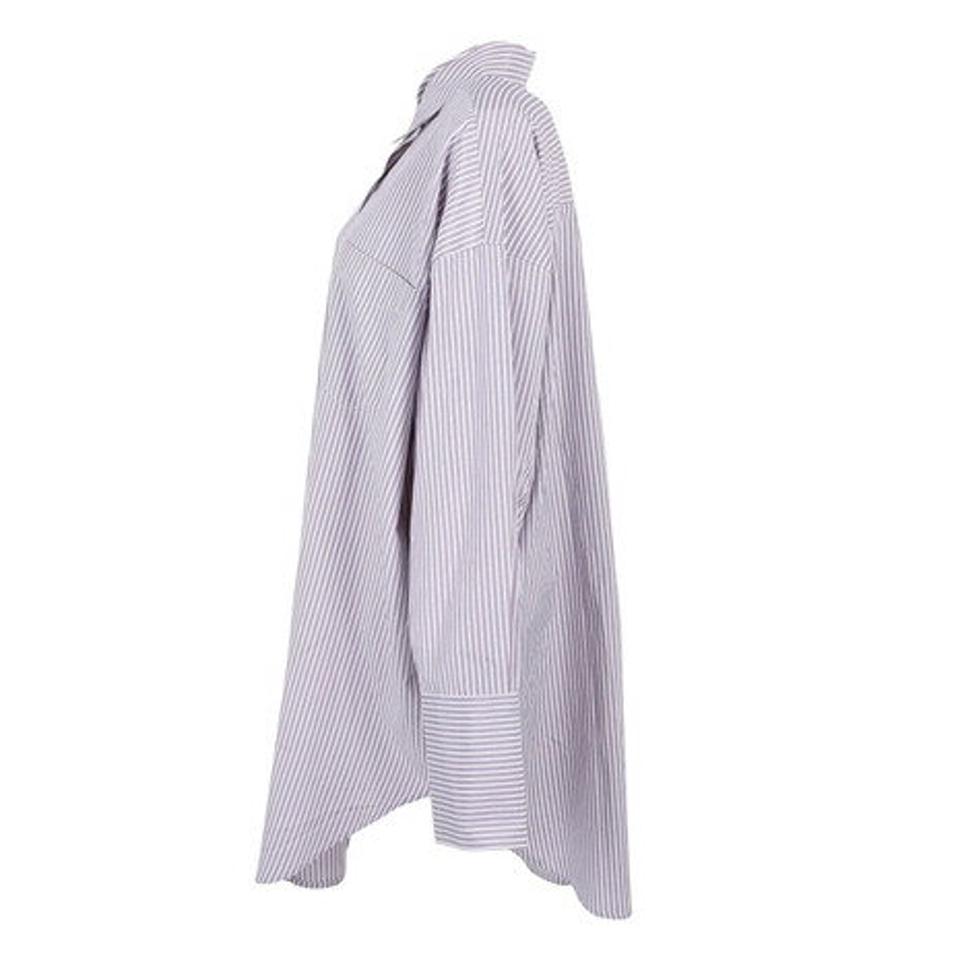 【20％OFFクーポン対象！4/5まで】Strawberry Vally（レディース）ロングカフスビッグシャツ 31801202-GRYOFF