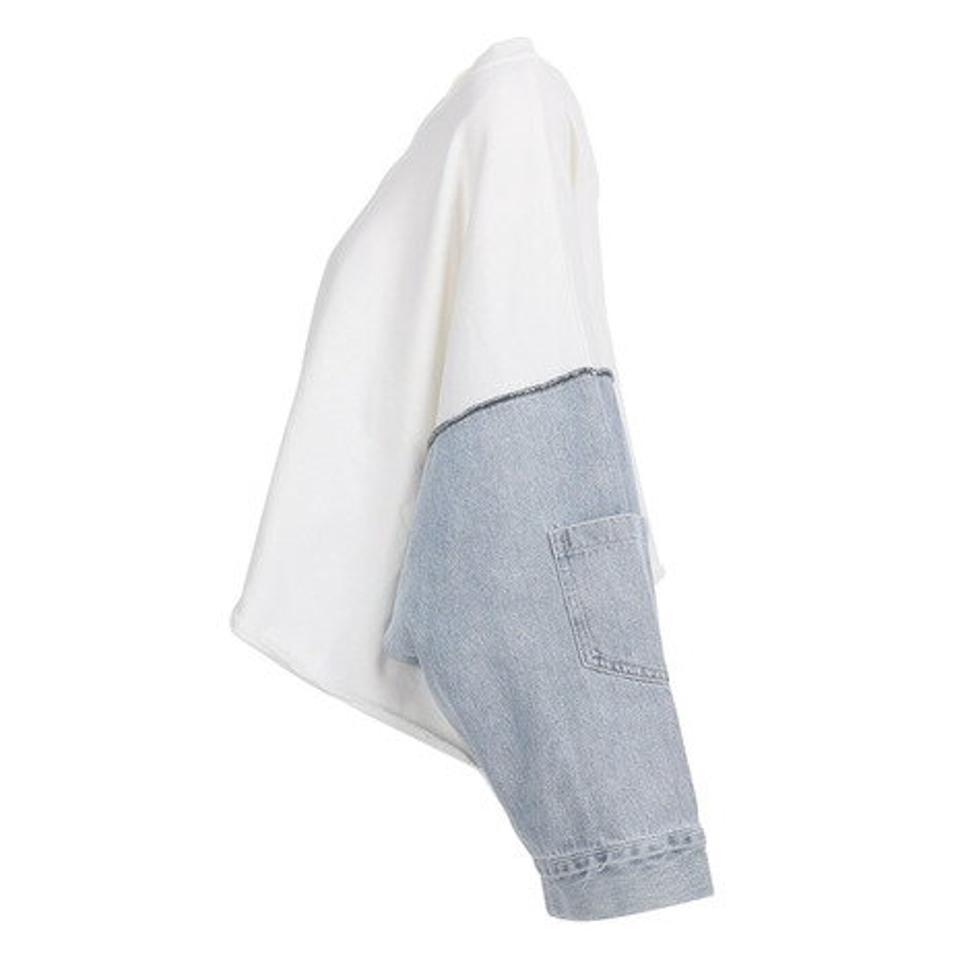 【20％OFFクーポン対象！4/5まで】Strawberry Vally（レディース）デニム袖 切り替えプルオーバー 31800901-OFF