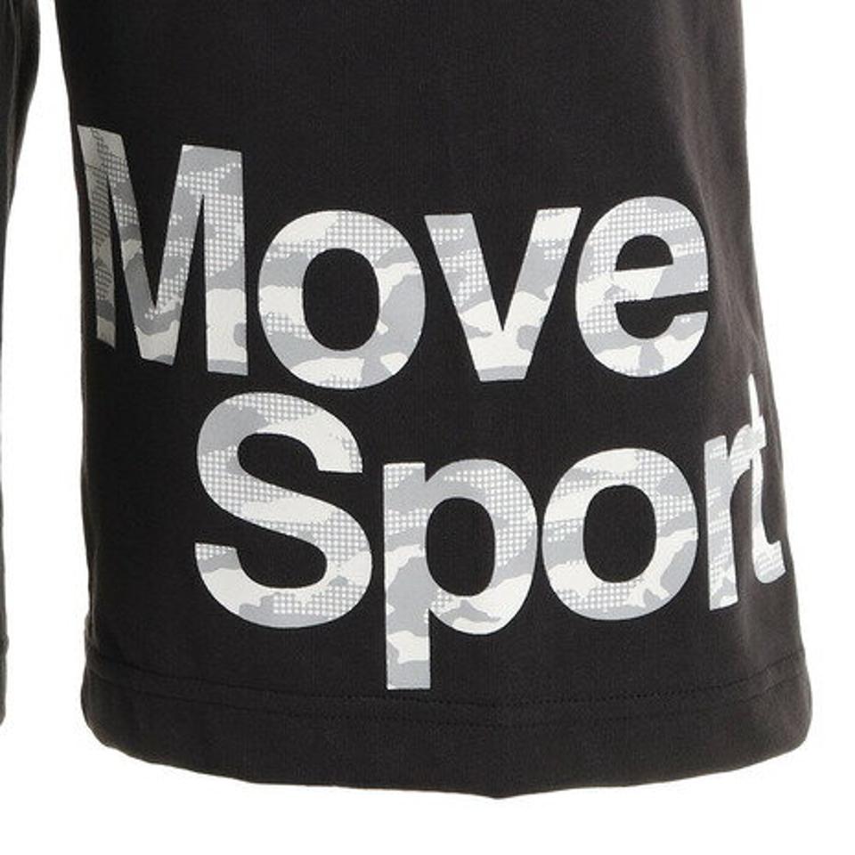 デサント(DESCENTE)(メンズ)スウェット ハーフパンツ DMMSJD84 BK