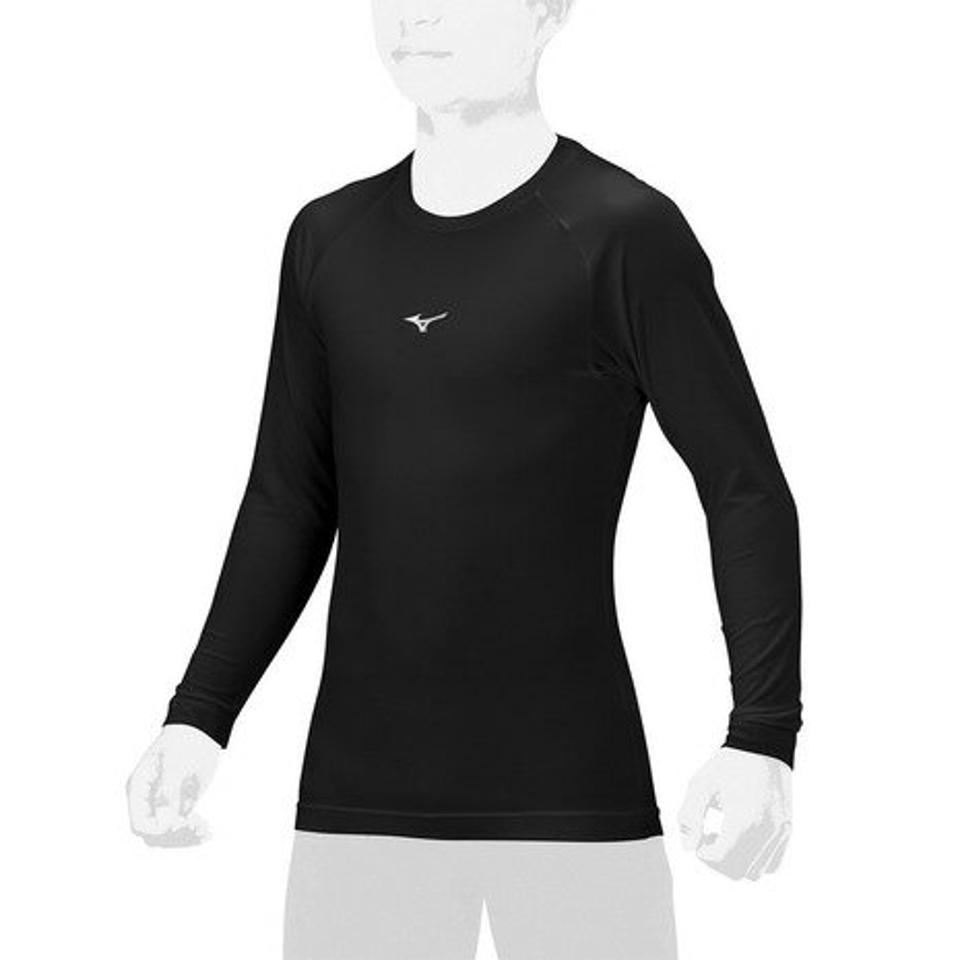 ミズノ（MIZUNO）（キッズ）野球 ジュニア 練習着 アンダーシャツ ローネック長袖 12JAAP5009 12JAAP5014