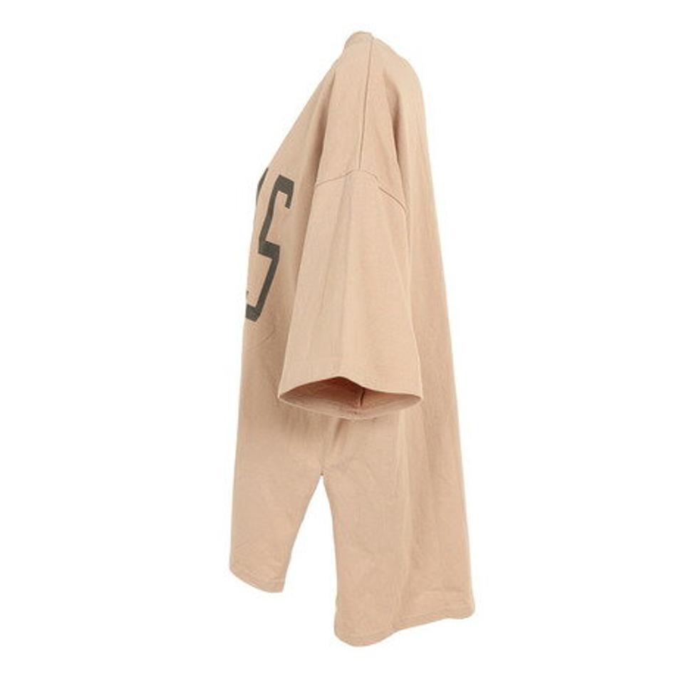 Strawberry Vally(レディース)デカロゴプリントBIG半袖Tシャツ 32800656-BEG