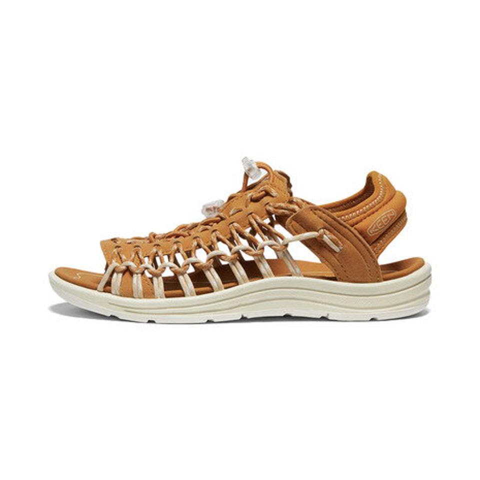 キーン（KEEN）（レディース）カジュアルシューズ ユニーク 2 OT キャラメル 1027296 スライドスニーカー サンダル 軽量