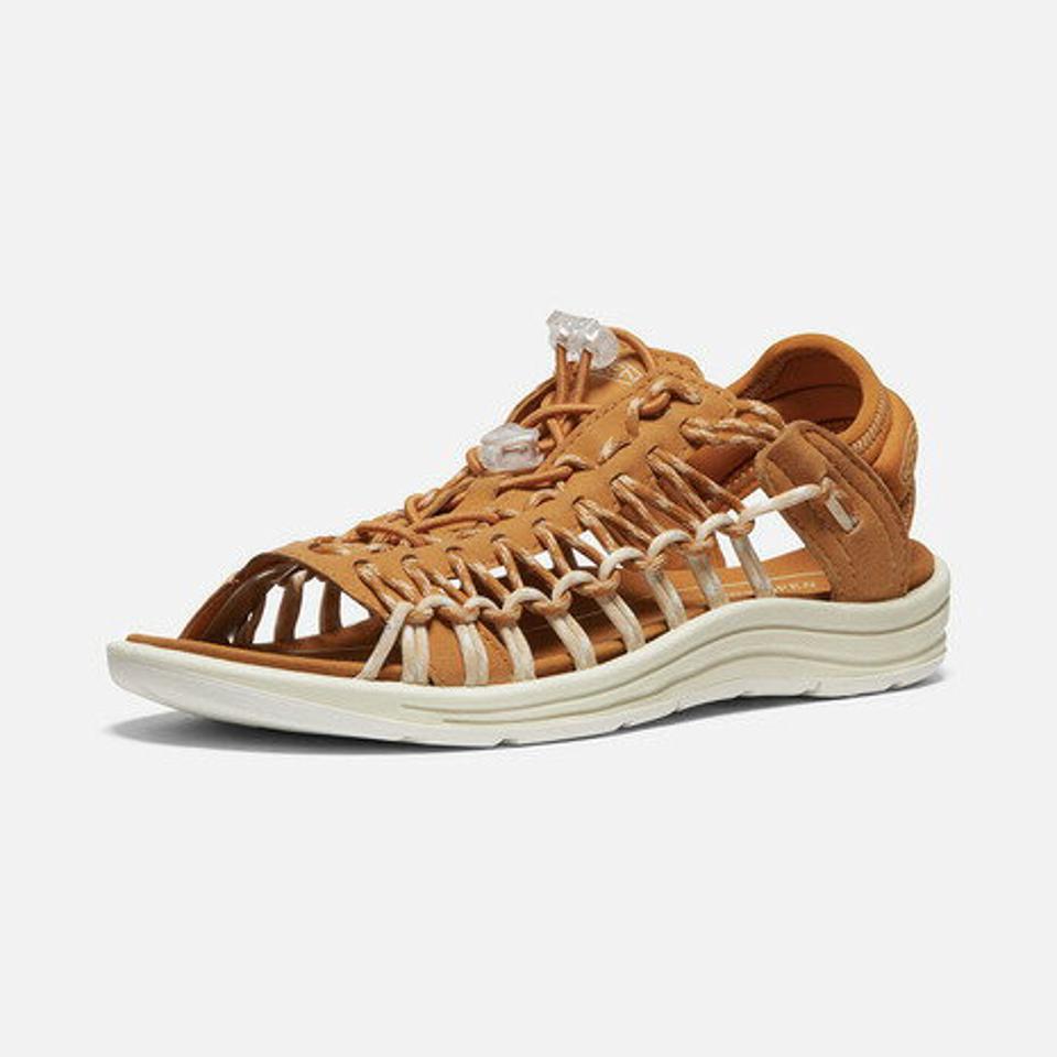 キーン（KEEN）（レディース）カジュアルシューズ ユニーク 2 OT キャラメル 1027296 スライドスニーカー サンダル 軽量